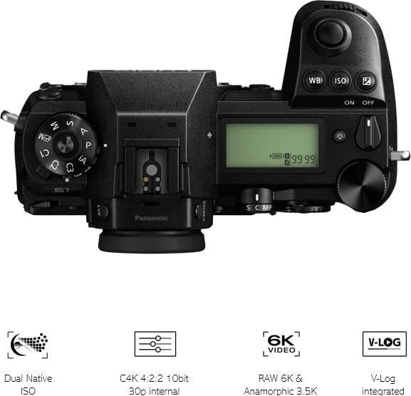 Image du produit Panasonic Lumix S1II (24.10 Mpx, Plein format)