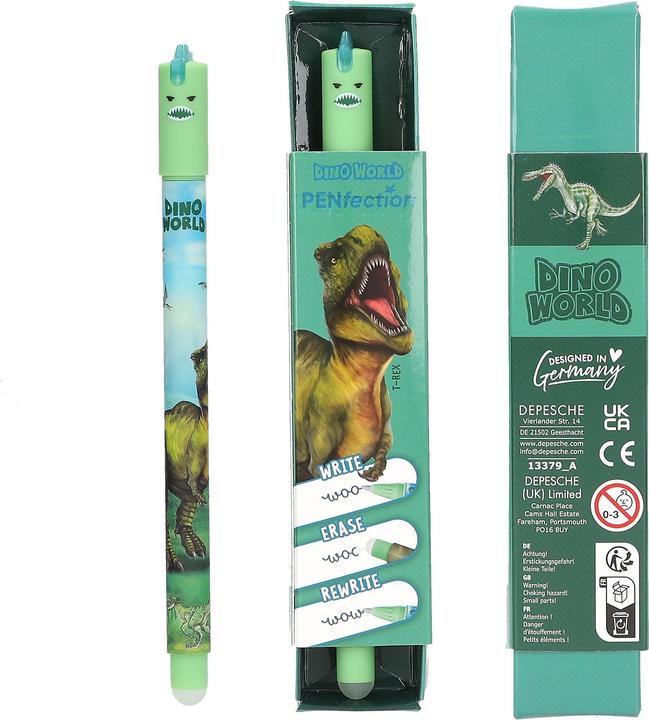 Produktbild Depesche Dino World löschbarer Stimmungsgelstift (multicolour, 1x)