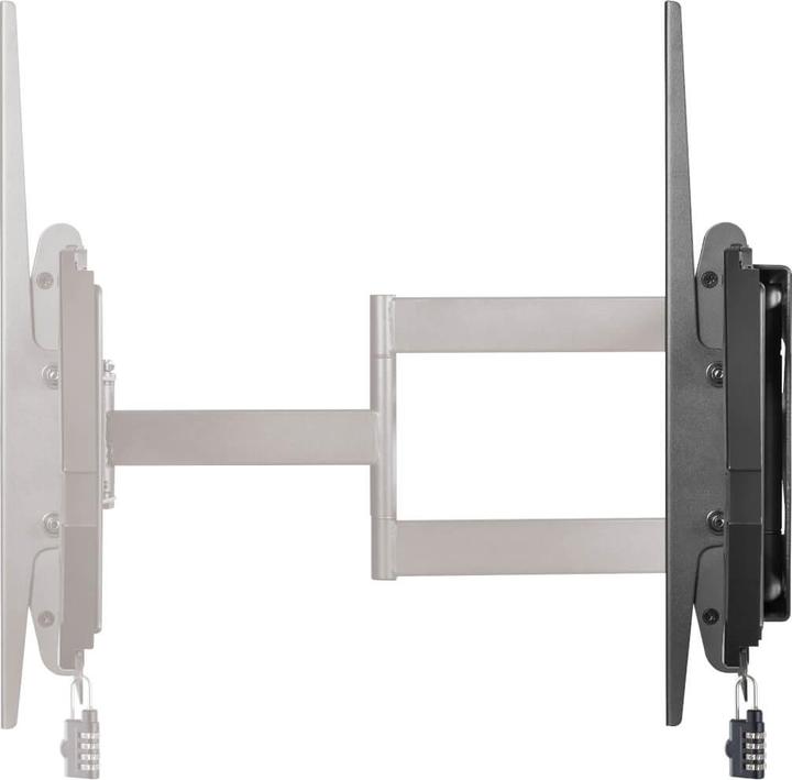 Immagine prodotto Eaton Supporto a parete per TV di sicurezza a movimento completo per 93,98 cm 37 pollici a 203,2 cm 80 (Muro, 37", 91 kg)