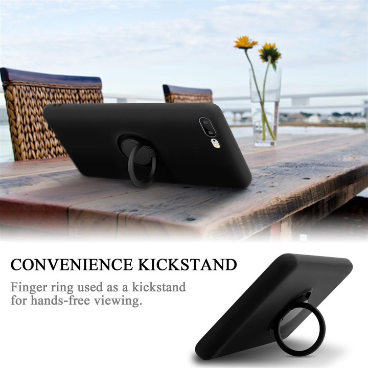 Produktbild Cadorabo TPU Liquid Ring Silicone Case Hülle (Apple iPhone 7 Plus, Apple iPhone 7s Plus)