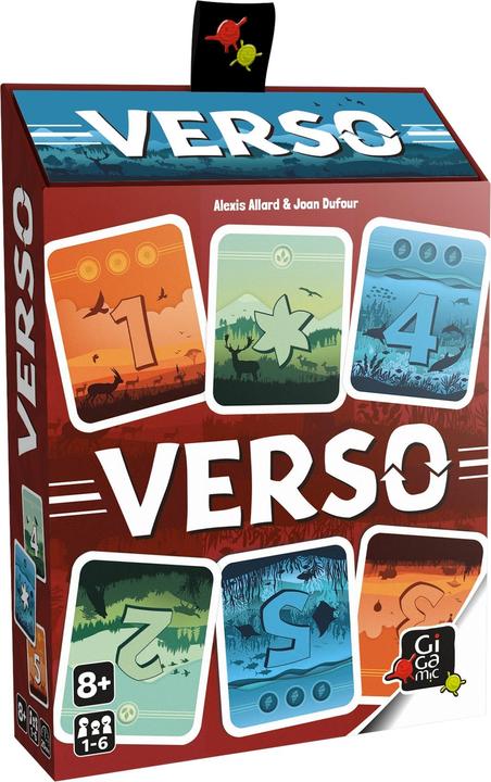 Image du produit Gigamic Verso (f) (Français, 1 - 6 Joueur)