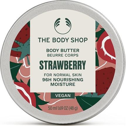 Body Shop, Bodylotion, - Body butter for normal skin Strawberry ( Body Butter) - Volume: 50 ml (50 ml)