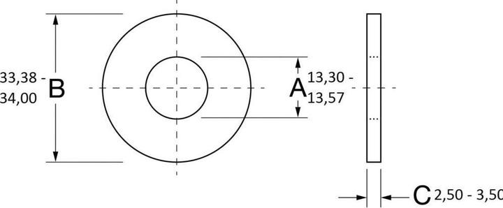 Produktbild PB Fastener unterlegscheibe M2 (M2)