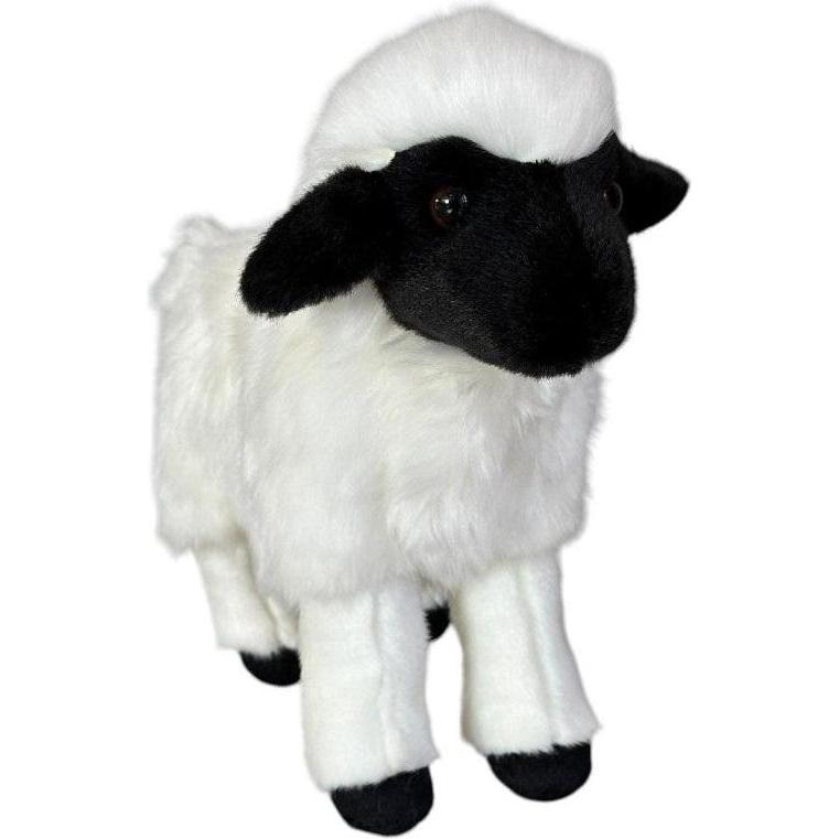 Dubi Schwarz-weisses Schaf 25cm