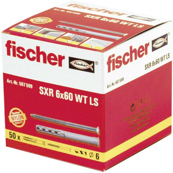 Produktbild Fischer Langschaftdübel SXR 8x60 WT ls (25 Stk.)