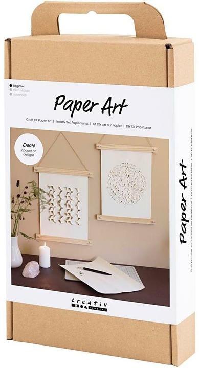 Produktbild Creativ Company Bastelset Papierkunst mit 3D-Effekt