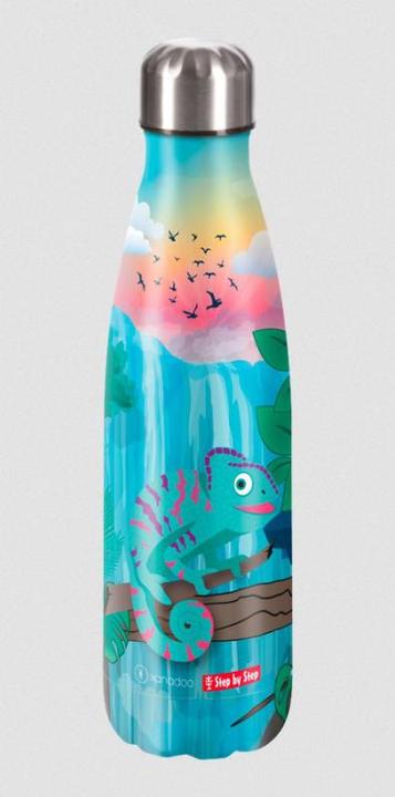 Actual product image Step by Step drinking bottle Stainless steel drinking bottle (0.50 l)