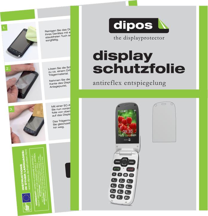 dipos I 2X Pellicola Protettiva antiriflesso Compatibile con Doro 8080 Pellicola di Protezione