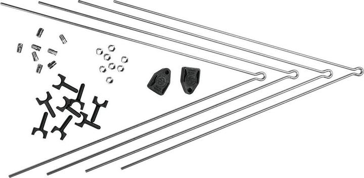 SKS SECU Chromopl. VR+HR (Schutzblech vorne)