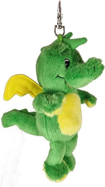 Produktbild Heunec 183865 - Tabaluga, Schlüsselanhänger, Drache, Plüschtier, 17 cm