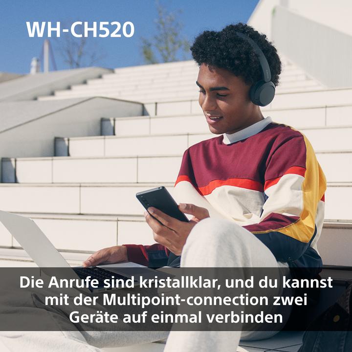 Actual product image Sony WH-CH520 (No noise cancellation, 50 h, Wireless)