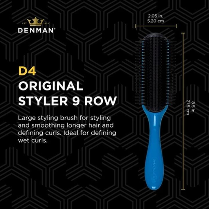 Immagine prodotto Denman D4 Pentagramma d'oro blu Santorini