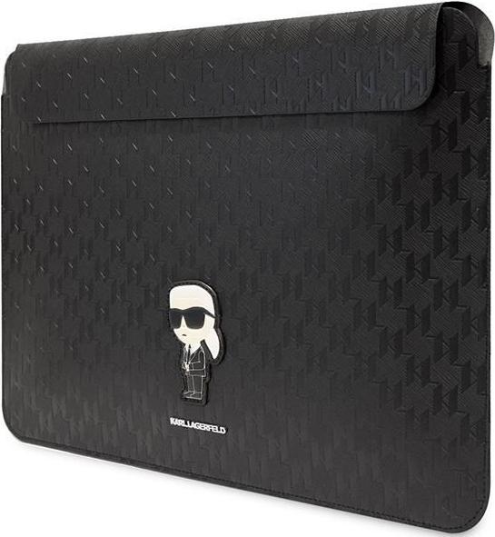 Image du produit Karl Lagerfeld Manchon KLCS14SAKHPKK 14" czarny/black Saffiano Monogram Ikonik (14")