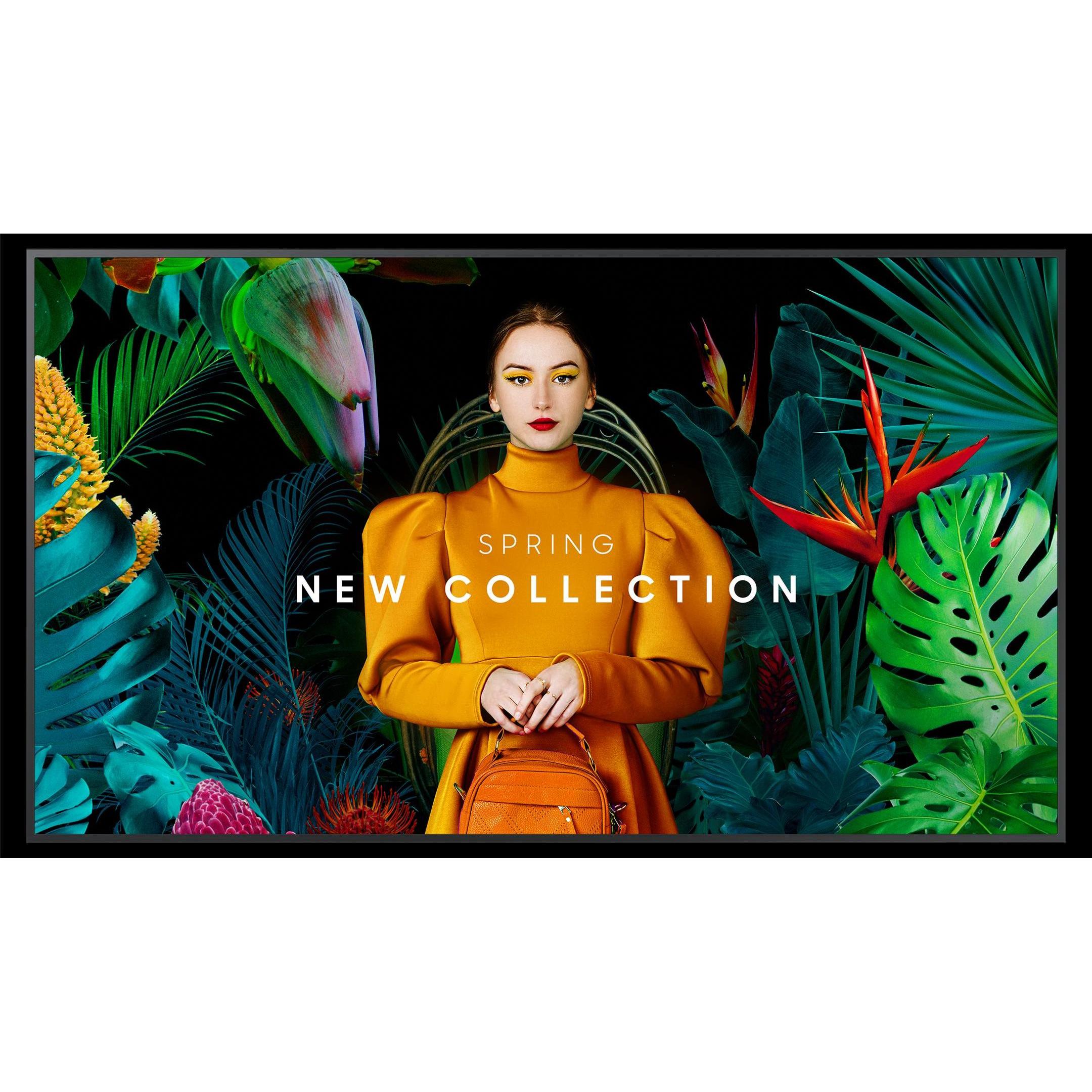 Samsung QB50C (3840 x 2160 Pixel, 50"), Digital Signage, Schwarz