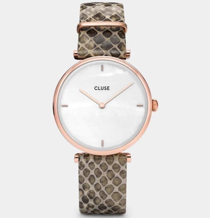 Immagine prodotto Cluse Triomphe Rosé Python (Orologio da polso analogico, 33 mm)