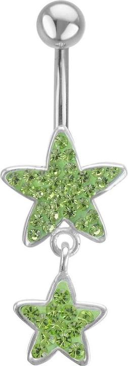 Produktbild Bijouteria Bauchpiercing (Kristall, Chirurgenstahl 316L)