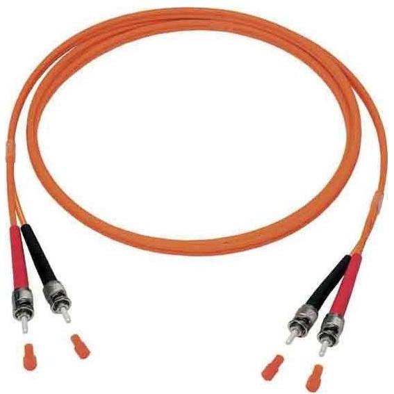 Thumbnail - EFB Elektronik Duplex Jumper ST/ST 50/125µ, 2 Meter, ECOFIBER, OM2, LSZH (CAT8.1, 2 m), Netzwerkkabel