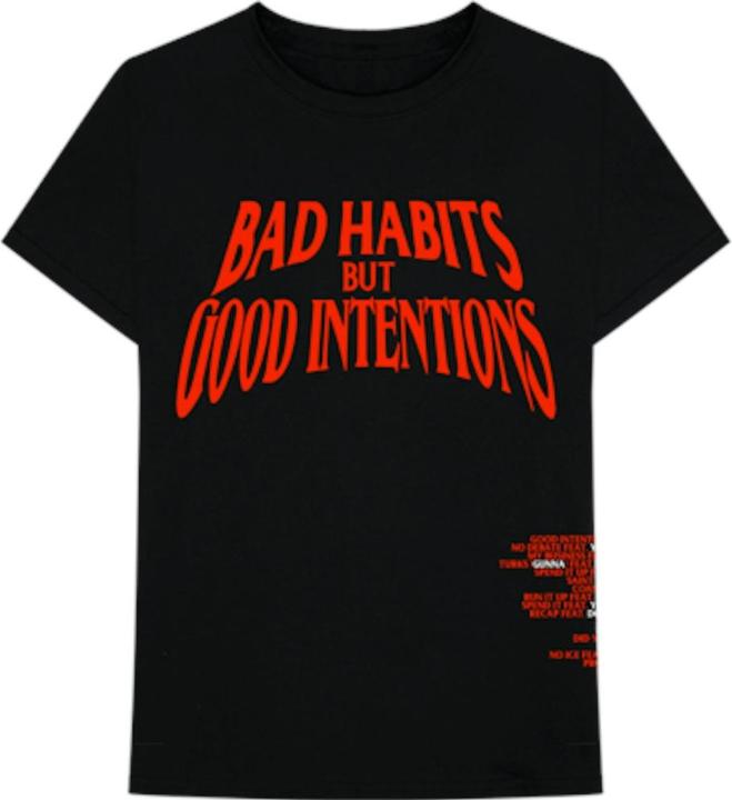 Image du produit NAV x Vlone Bad Habits Tee Black (S)
