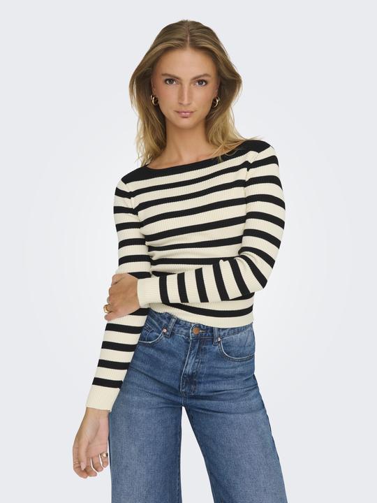 Produktbild JdY Jdynanna L/S Boat Neck Pullover Knt (L)