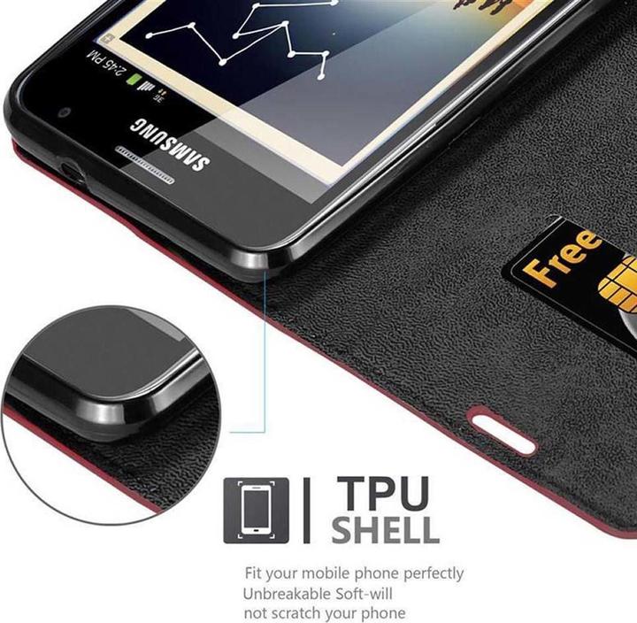 Actual product image Cadorabo Book Invisible Magnet Cover (Samsung Galaxy NOTE 1)