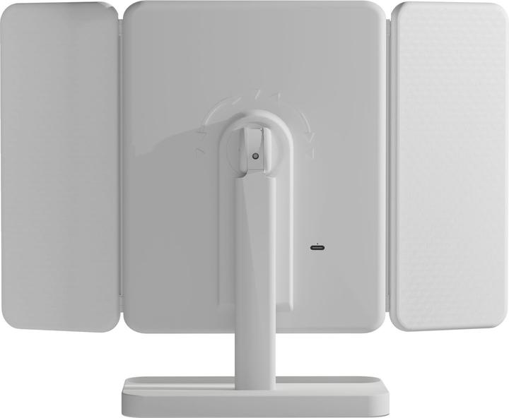 Produktbild CLP Schminkspiegel Otley LED 3 Lichtfarben dimmbar mit Vergrösserung und USB