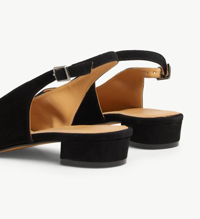 Immagine prodotto Comma Pantoletten Slingback-Ballerinas aus Veloursleder (38)