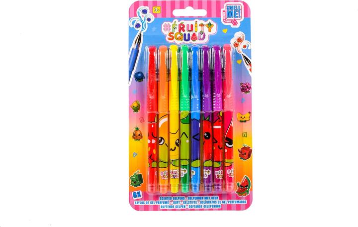 Immagine prodotto Canenco Fruity Squad Gelpennen met Geur, 8st. (8x)