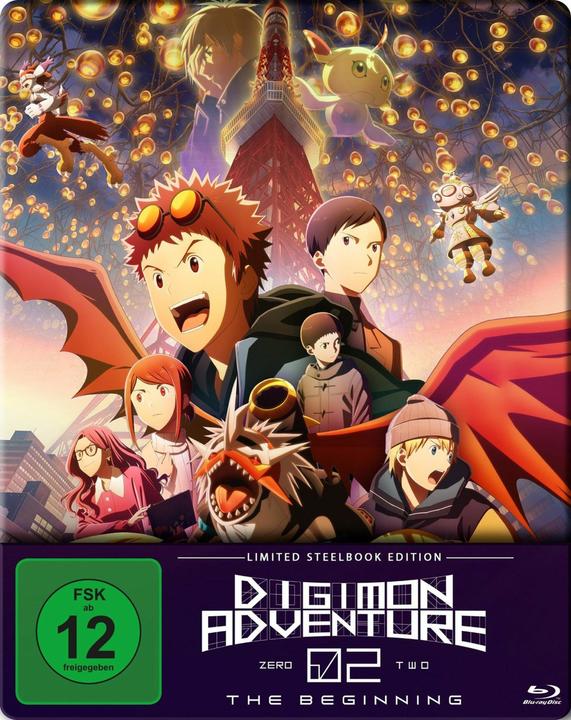 Digimon Adventure 02: The Beginning (Blu-ray, 2023, German, Japanese)