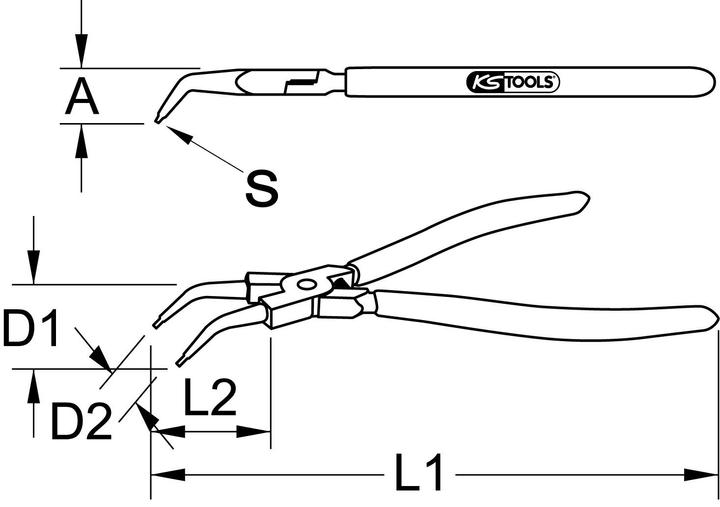 Image du produit KS Tools 500.1038 (240 mm)