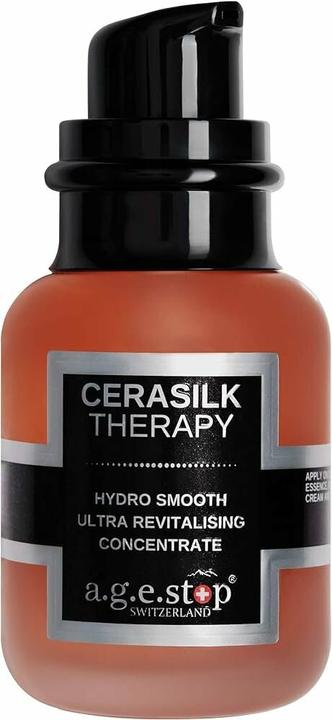 Actual product image Agestop Switzerland CERASILK THERAPY CONCENTRATE - Lipid Replenishing Oil Concentrate (60 ml, Face oil)