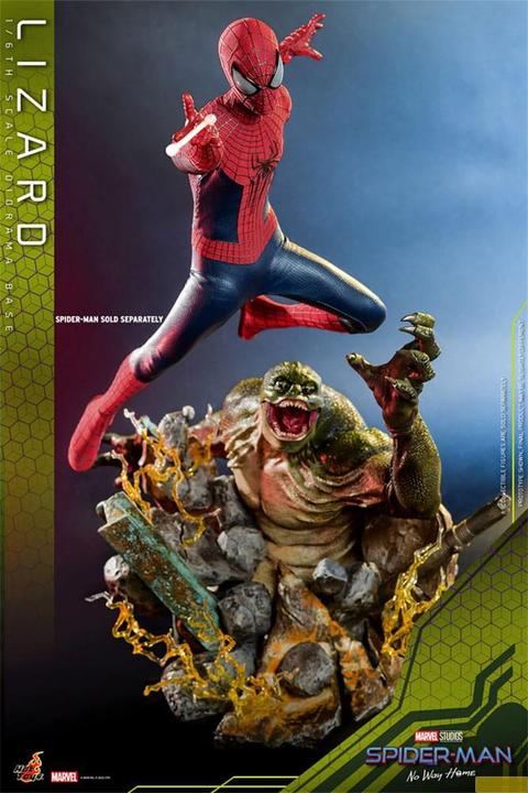 Image du produit Hot Toys Spider-Man : No Way Home socle diorama 1/6 Lizard