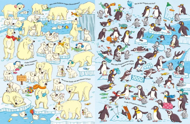 Actual product image Zähl mal, such mal! Tiere (German, Christine Thau, 2021)