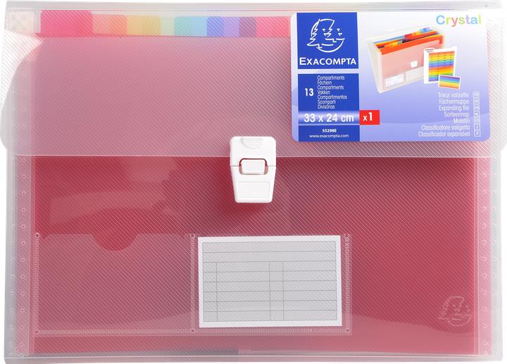 Immagine prodotto Exacompta Cartella di cristallo con manico (A4, 1 x)