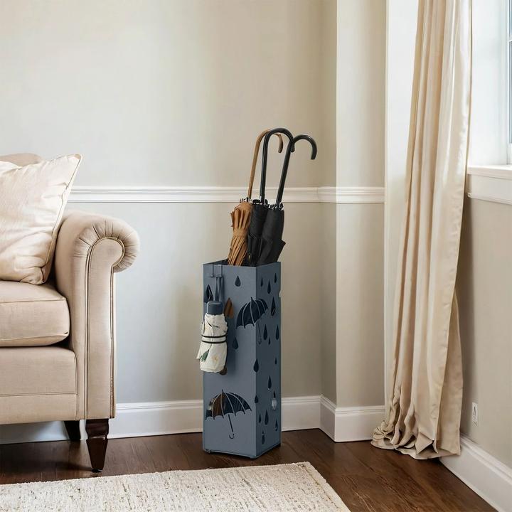 Actual product image Songmics Schirmständer Grau, Detailfarbe: Grau, Detailmaterial