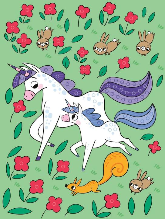 Produktbild Mein Diamant-Stickerheft – Einhörner