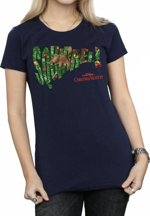 Image du produit National Lampoon´s Vacation National Lampoon's Christmas Vacation - T-shirt SQUIRREL TREE - Femme (S)