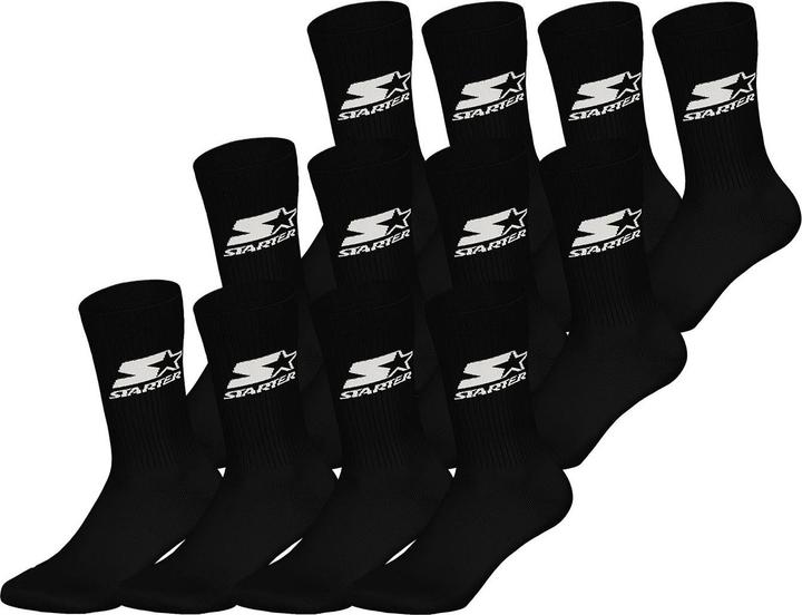Produktbild Starter Basicsocken Crew (12er Pack, 39 - 42)