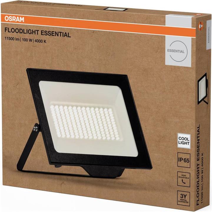 Image du produit Osram Floodlight Essential 100W 4000K 4099854429576 LED-Aussenstrahler 100.00 W (10000 lm, IP65)