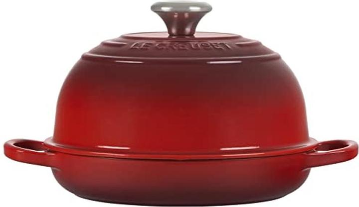 Produktbild Le Creuset Bräter für Brot 24cm kirschrot (Bräter + Schmortopf, Gusseisen, 24 x 14 cm)