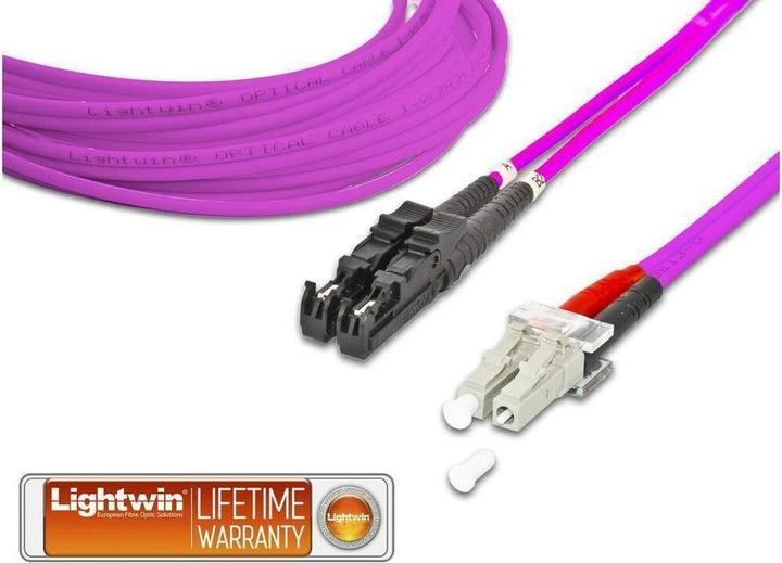 Produktbild Lightwin LWL Duplex Patchkabel Multimode (CAT8.1, 2 m)