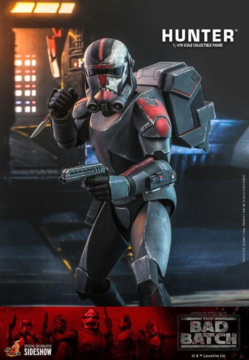 Image du produit Hot Toys Star Wars - The Bad Batch "Hunter" Figurine 1/6