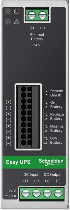 Image du produit APC Din Rail Mount Switch Alimentation par batterie Back Up DC