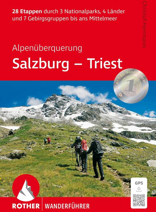 Produktbild Alpenüberquerung Salzburg - Triest (Deutsch, Christof Herrmann, 2025)