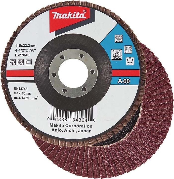 Produktbild Makita Fächerschleifsch. 115mm 120 (120)