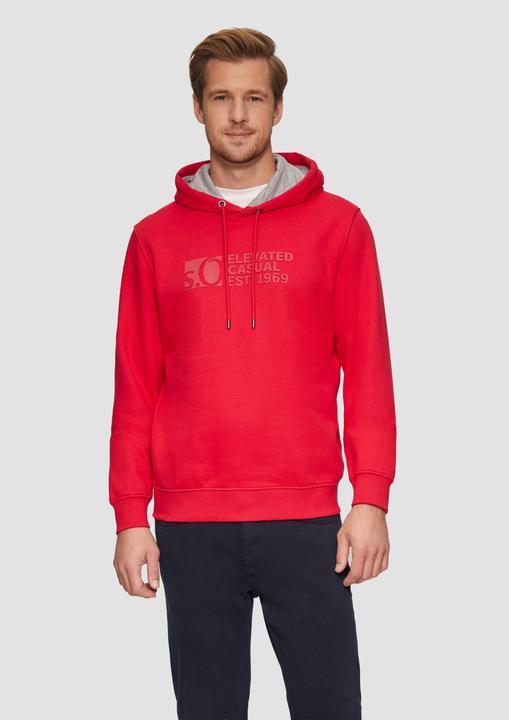 Produktbild s.Oliver Hoodie mit Logo-Print (L)