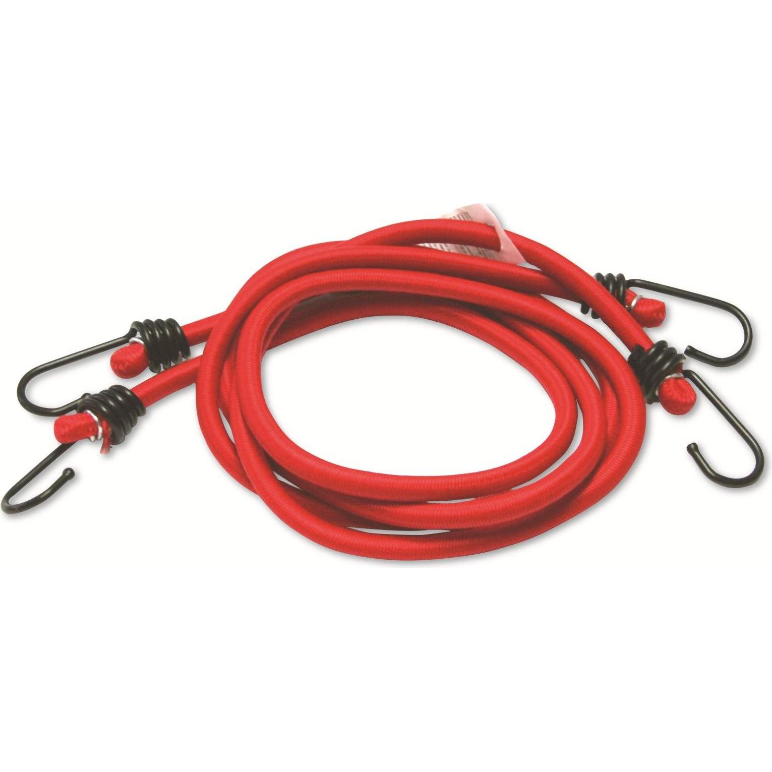 IWH, Spanngurt + Ladungssicherung, Gepäckspanner, Länge: 1.000 mm, rot Material: Gummi / PP, Gummidurchmesser: 8 mm