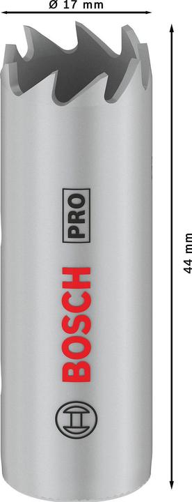 Productafbeelding Bosch Professional Zubehör PRO Multimateriaal gatenzaag, 17 mm, met schroefdraad (17 mm)