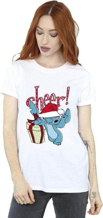 Immagine prodotto Disney Lilo And Stitch Cheer Maglietta Ampia Donna (3XL)