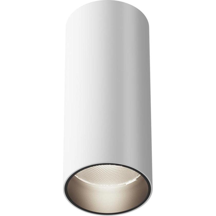 Maytoni, Wandleuchte + Deckenleuchte, FOCUS LED Deckenleuchte, Deckenlampe 12W dimmbar 12,5cm Weiss 4000K 90Ra Neutralwe...