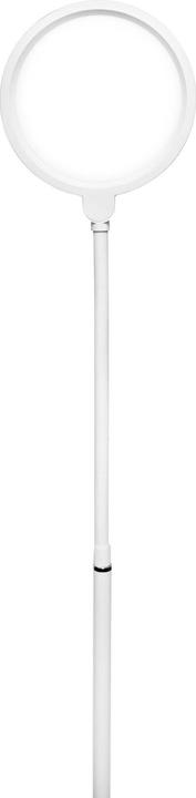 Immagine prodotto Platinet PFL1084W LED-Stehleuchte 10W dimmbar 2-in-1, weiss (500 lm)